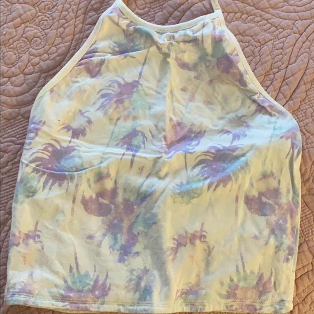 PacSun cropped reversible tank